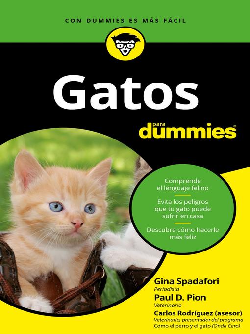 Title details for Gatos para Dummies by Gina Spadafori - Wait list